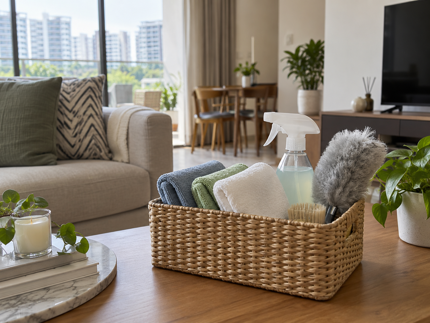Home cleaning supplies